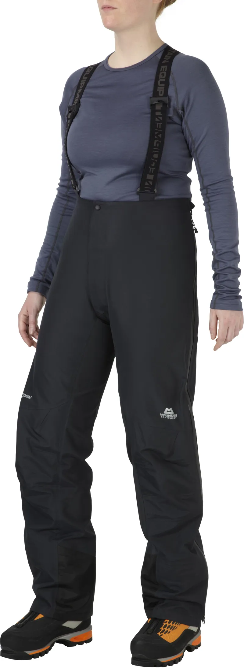 Mountain Equipment Womens Ama Dablam Overtrousers - Black-2